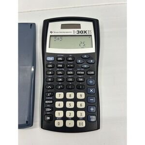 Texas Instruments Scientific Calculator Ti-30x IIS Solar‎ Black